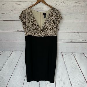 TORRID At The Knee Ponte Studio Crepe Bodycon Dress Size 18